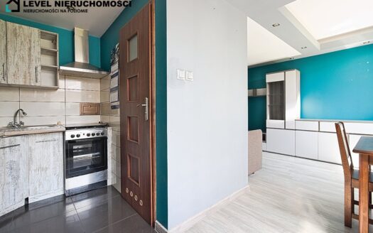 Czteropokojowe mieszkanie z ogródkiem