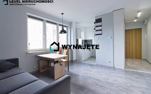 Wyposażona oraz umeblowana kawalerka