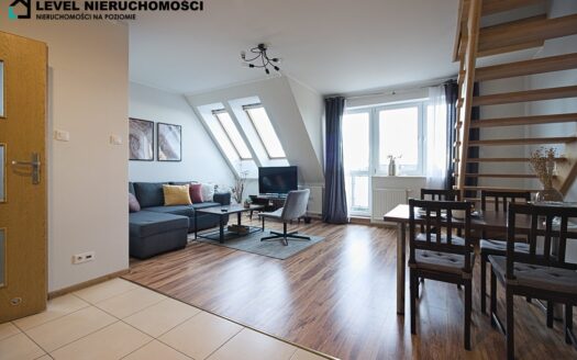 Dwupoziomowy apartament nad morzem