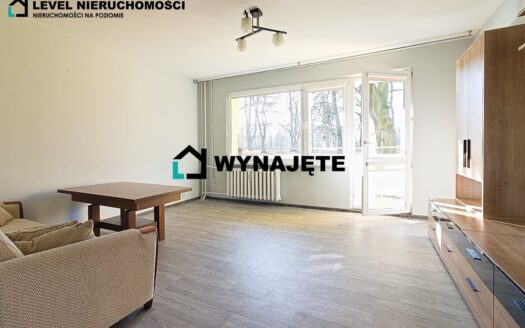 Kawalerka z widokiem na park