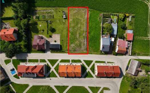 Działka pod budowę domu