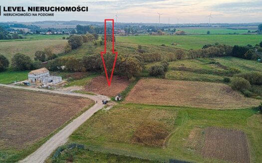 Urokliwa działka w Pasłęku
